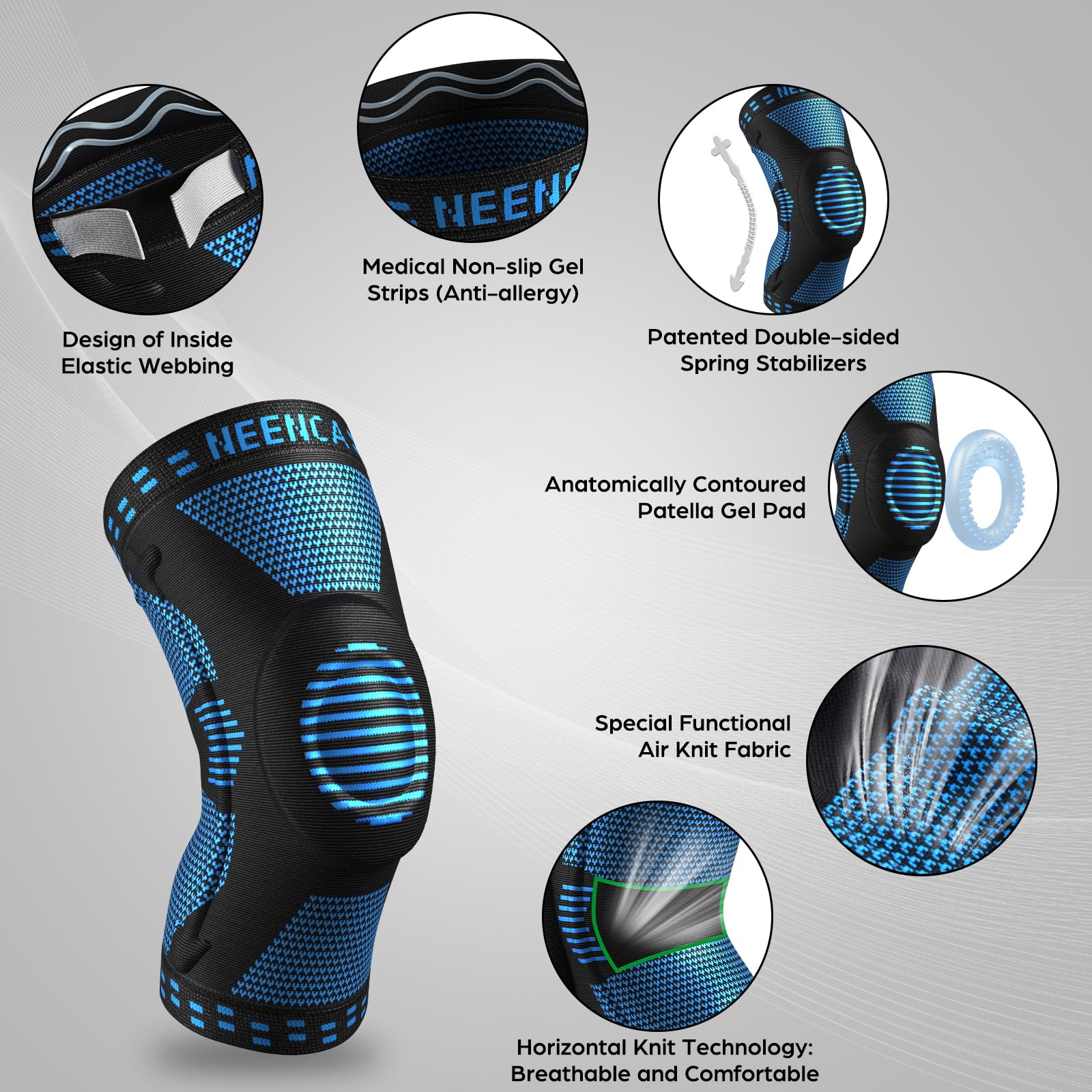 NEENCA Knee Brace View 2