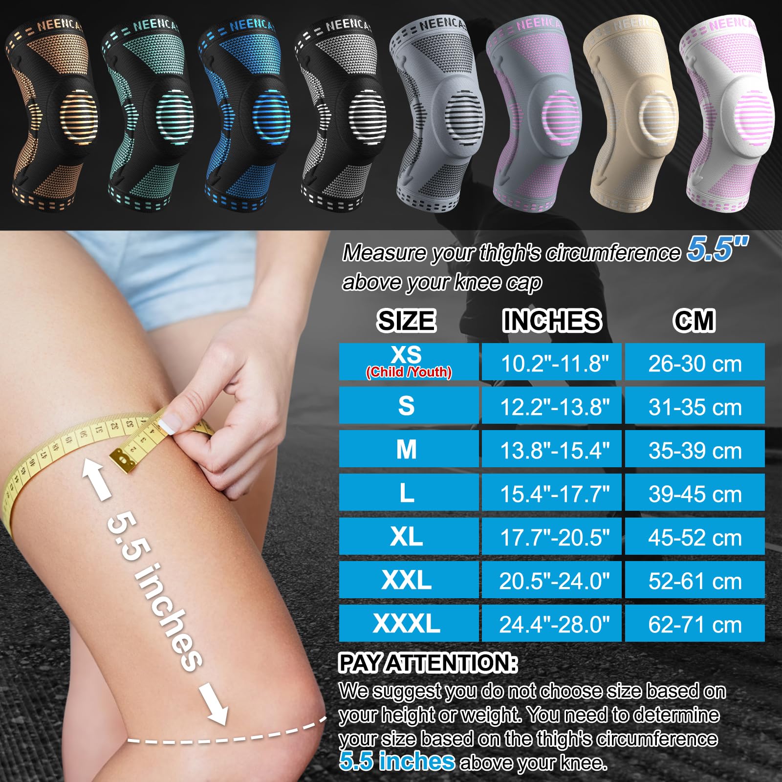 NEENCA Knee Brace View 4